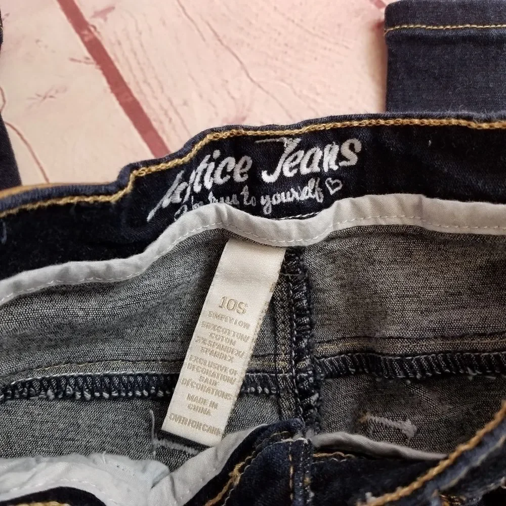 Justice skinny jeans 8S
